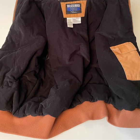 Walls “Blizzard Pruf” canvas lined work jacket with hoodie - Picture 5 of 10